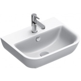 Kúpeľne Ptáček - CONCEPT S umývadlo 600x450x180mm, s otvorom, s úpravou  Cataglaze, biela