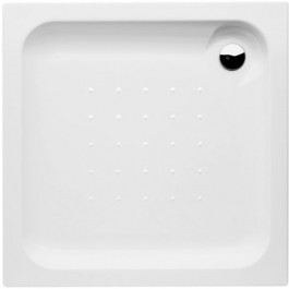 Kúpeľne Ptáček - DEEP BY JIKA akrylátová sprchová vanička 800x800mm  štvorcová, samonosná, biela