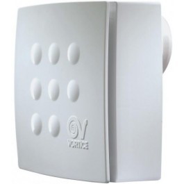 Kúpeľne Ptáček - VORTICE VORT QUADRO MICRO 100 T HCS radiálny ventilátor  20/28W s časovým dobehom, nastaviteľná vlhkosť, nástenný, biela