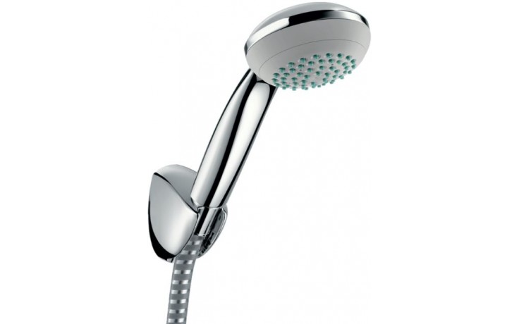Kúpeľne Ptáček - HANSGROHE CROMETTA 85 1jet ručná sprcha pr. 85mm, s  držiakom a hadicou, chróm