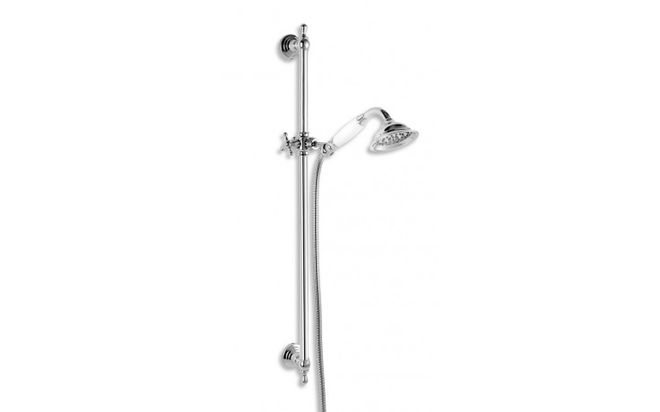 Kúpeľne Ptáček - NOVASERVIS RETRO sprchová súprava, ručná sprcha, hadica a  tyč, chróm