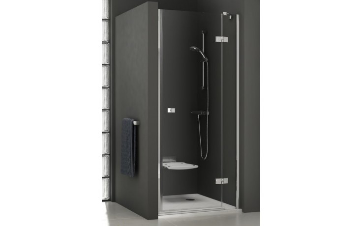 Kúpeľne Ptáček - RAVAK SMARTLINE SMSD2 90 B sprchové dvere 900x1900mm  dvojdielne, pravé, sklo, chróm/transparent
