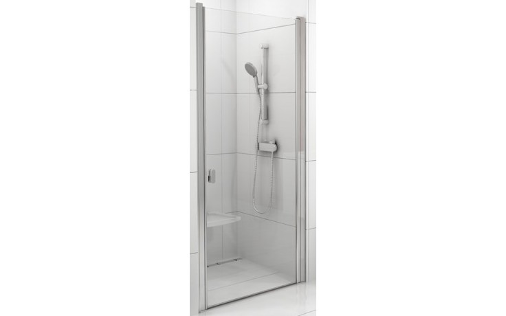 Kúpeľne Ptáček - RAVAK CHROME CSD1 90 sprchové dvere 875-905x1950mm,  jednodielne, satin/transparent
