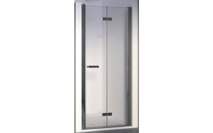 Kúpeľne Ptáček - SANSWISS SWING LINE F SLF1D sprchové dvere 900x1950mm  pravé, dvojdielne skladacie, aluchrom/číre sklo