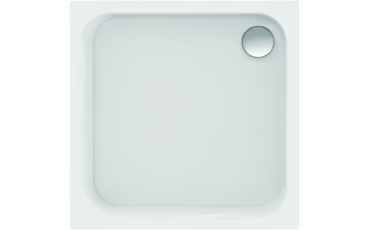 Kúpeľne Ptáček - CONCEPT 100 sprchová vanička 90x90 cm, akrylát, bez  nožičiek