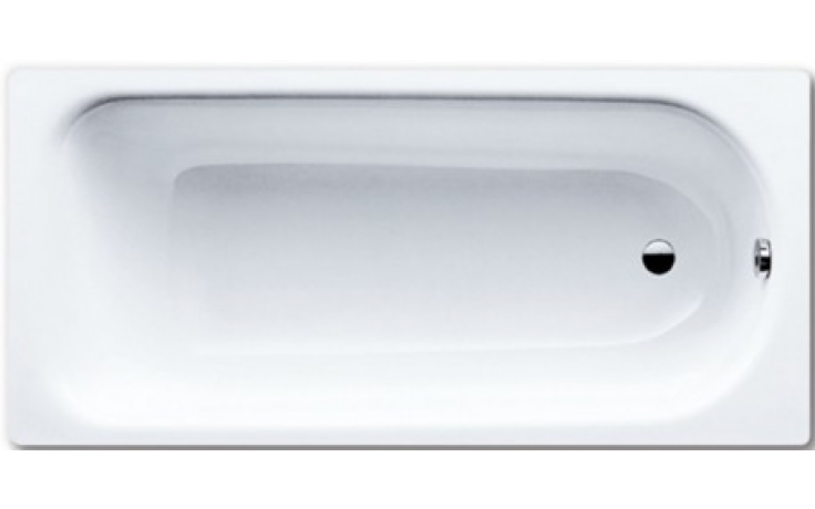 Kúpeľne Ptáček - KALDEWEI SANIFORM PLUS 363-1 vaňa 1700x700x410mm, bez  nožičiek, oceľová, obdĺžniková, biela