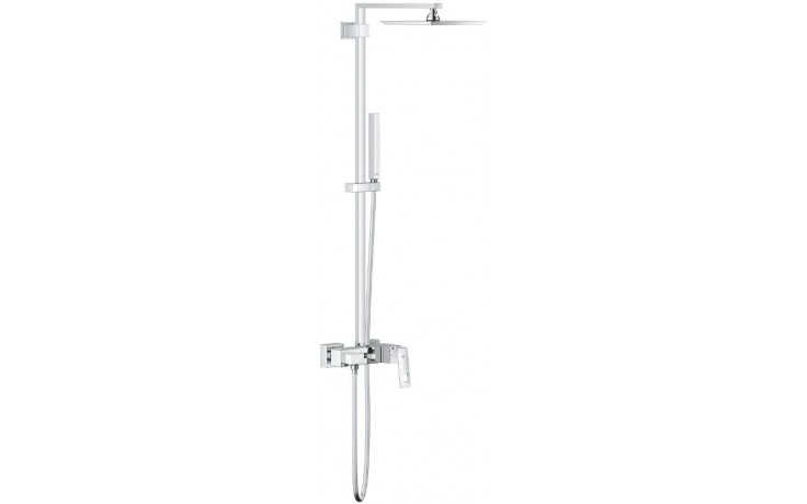 Kúpeľne Ptáček - GROHE EUPHORIA CUBE SYSTEM 230 sprchový set 230x230mm, s  batériou, ručné a hlavovou sprchou, chróm