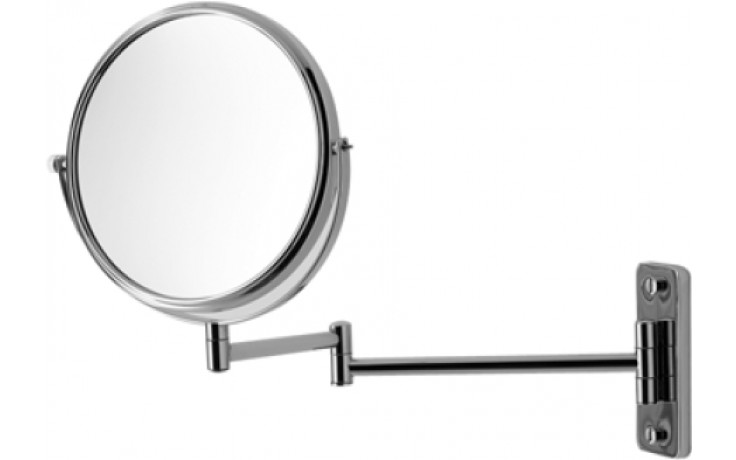 Kúpeľne Ptáček - DURAVIT D-CODE kozmetické zrkadlo 232x317mm, zväčšovacie,  chróm