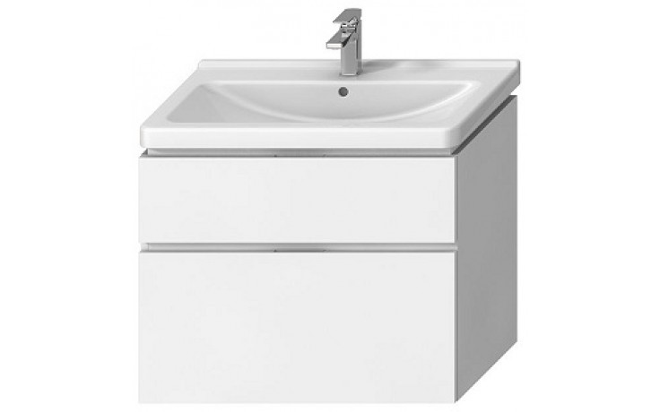 Kúpeľne Ptáček - JIKA CUBITO-N skrinka pod umývadlo 590x427x683mm, 2  zásuvky, biela