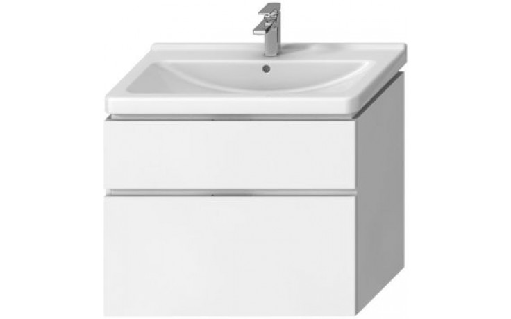 Kúpeľne Ptáček - JIKA CUBITO-N skrinka pod umývadlo 840x467x683mm, 2  zásuvky, biela