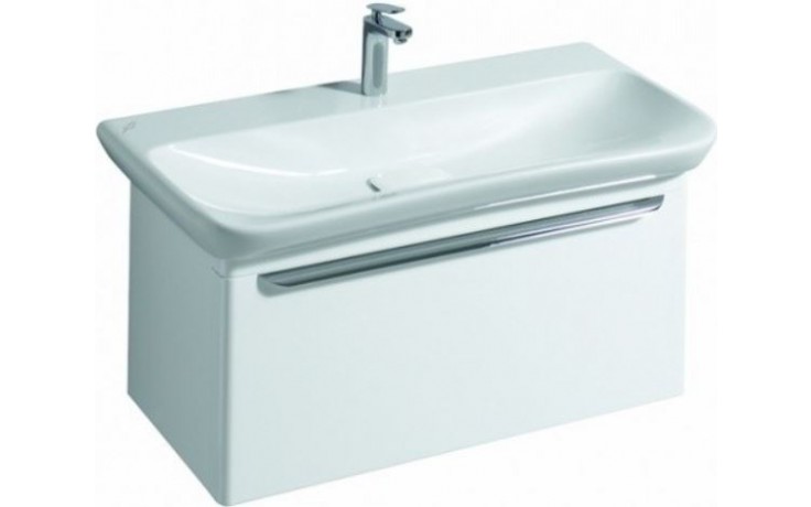 Kúpeľne Ptáček - GEBERIT MYDAY skrinka 880x405x410mm, pod umývadlo,  závesná, lesklá biela