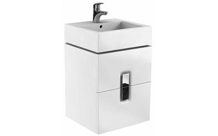 Kúpeľne Ptáček - KOLO TWINS skrinka pod umývadlo 600x460x570mm, závesná, s  2 zásuvkami, biela lesk - skrinka pod umývadlo - Nábytok - Sanitárna  keramika a nábytok - Katalóg produktov