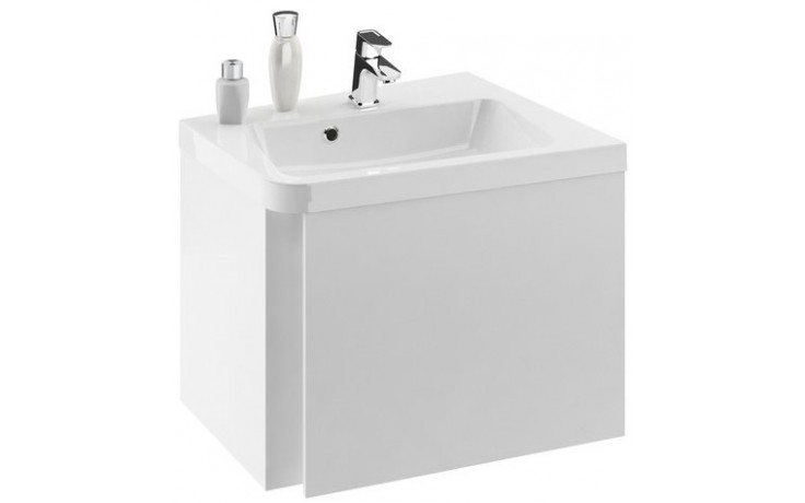 Kúpeľne Ptáček - RAVAK 10° skrinka pod umývadlo 650x535x450mm, rohová,  pravá, biela