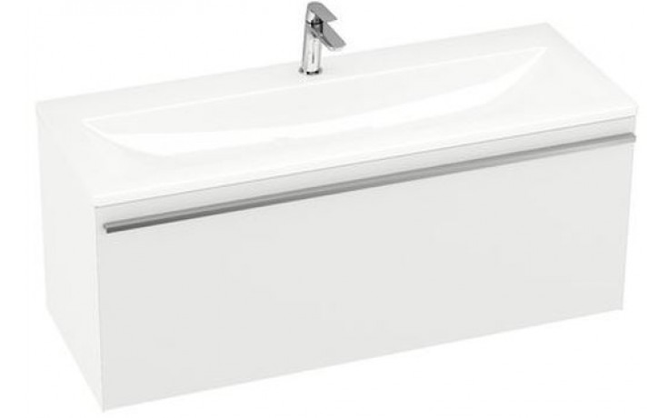 Kúpeľne Ptáček - RAVAK SD 800 CLEAR skrinka pod umývadlo 800x380x420mm,  MFPB/MDF, biela/biela