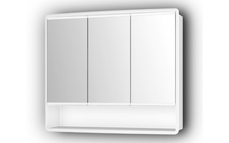 Kúpeľne Ptáček - JOKEY LYMO zrkadlová skrinka 58x49,5x14,8 cm, plast, biela