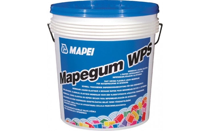 Kúpeľne Ptáček - MAPEI MAPEGUM WPS stierka pružná 5kg, hydroizolačná,  svetlo šedá