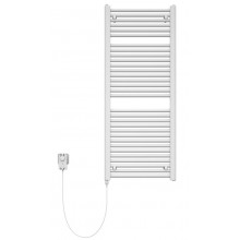 KORADO KORALUX LINEAR MAX - E kúpeľňový radiátor 1500/450, tyč vľavo zo skrine/zásuvky, biela RAL9016