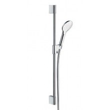 CRISTINA sprchová súprava 3-dielna, ručná sprcha pr. 110 mm, 2 prúdy, tyč, hadica, chróm