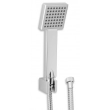 NOVASERVIS sprchová súprava 3-dielna, ručná sprcha 130x130 mm, hadica, držiak, chróm