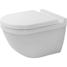DURAVIT STARCK 3 závesné WC 360x540mm, hlboké splachovanie, rimless, biela