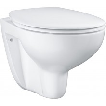GROHE BAU CERAMIC závesné WC so SoftClose sedátkom, Rimless splachovanie, alpská biela