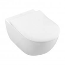 VILLEROY & BOCH SUBWAY 2.0 závesné WC, so SoftClosing sedátkom, DirectFlush splachovanie, alpská biela