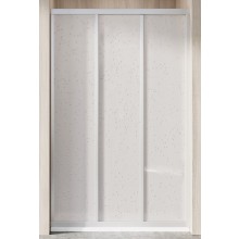 RAVAK SUPERNOVA ASDP3 130 sprchové dvere 130x198 cm, posuvné, satin/plast pearl
