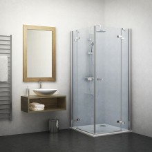 ROTH ELEGANT LINE GDOL1/1000 sprchové dvere 1000x2000mm ľave jednokrídlové, bezrámové, brillant/transparent