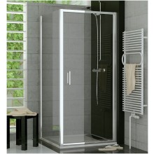 SANSWISS TOP LINE TOPP sprchové dvere 90x190 cm, lietacie, matný elox/číre sklo