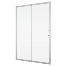 SANSWISS TOP LINE TOPS2 sprchové dvere 160x190 cm, posuvné, matný elox/číre sklo