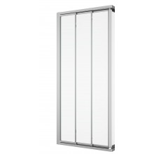 SANSWISS TOP LINE TOE3 G sprchové dvere 90x190 cm, posuvné, aluchróm/sklo Durlux