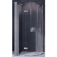 RAVAK SMARTLINE SMSKK4 90 sprchový kút 90x90 cm, R489, krídlové dvere, chróm/sklo transparent