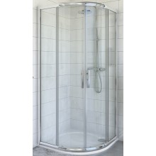 ROTH PROXIMA LINE PXR2N_2000 sprchovací kút 90x90 cm, R550, posuvné dvere, brillant/sklo transparent
