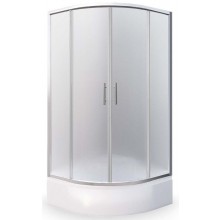ROTH PROJECT PORTLAND NEO/800 sprchovací kút 80x80 cm, R550, posuvné dvere, brillant/sklo matt glass
