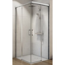 CONCEPT 300 STYLE sprchové dvere 100x200 cm, posuvné, pravé, aluchróm/číre sklo