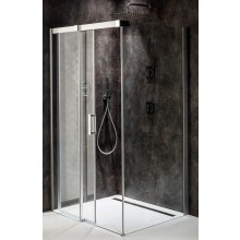 RAVAK MATRIX MSDPS 120x90 L sprchový kút 120x90 cm, rohový vstup, posuvné dvere, ľavý, satin/sklo transparent
