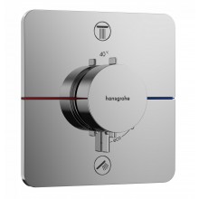 HANSGROHE SHOWER SELECT COMFORT Q podomietkový termostat pre 2 spotrebiče, chróm