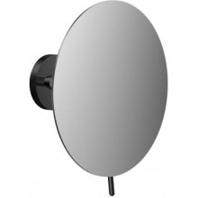 CONCEPT BLACK kozmetické zrkadielko 190mm, okrúhle, 1 rameno, čierna