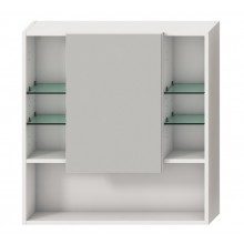 JIKA LYRA zrkadlová skrinka 77,5x80x13,2 cm, lamino, biela