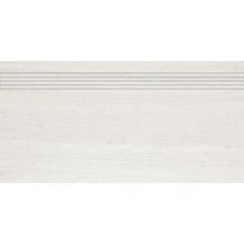 RAKO ALBA schodovka 30x60cm, reliéfna, mat, slonová kosť