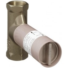 HANSGROHE základné teleso 52 l/min pre podomietkový uzatvárací ventil, chróm