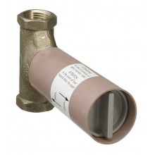 HANSGROHE základné teleso 130 l/min pre podomietkový uzatvárací ventil, chróm