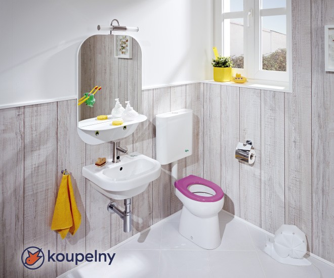 Kúpeľne Ptáček - Uznávaný dizajnér navrhol aj umývadlá pre deti