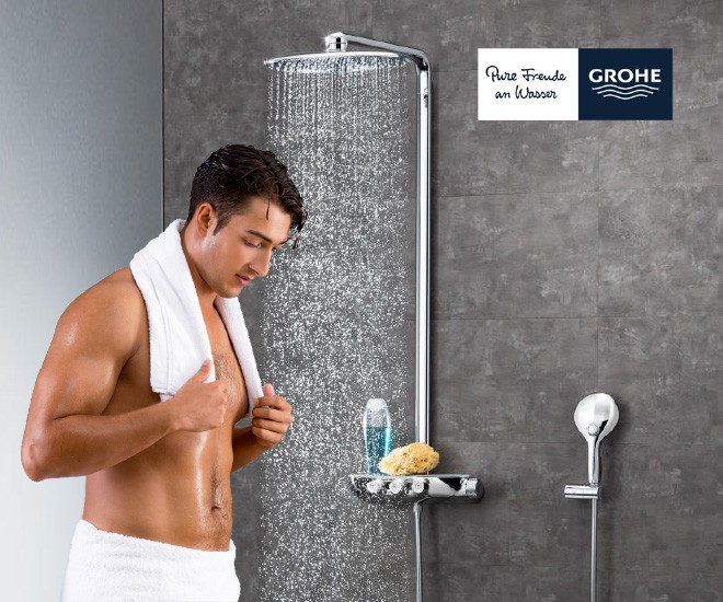 Kúpeľne Ptáček - GROHE Rainshower® SmartControl